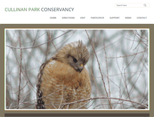 Tablet Screenshot of cullinanparkconservancy.org